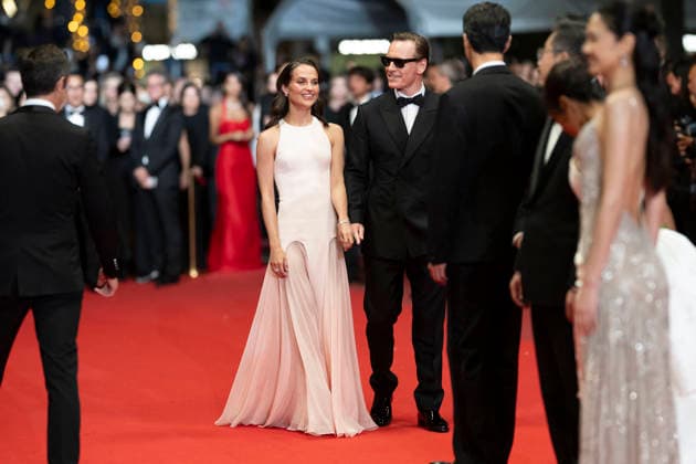 Cannes Hope Red Carpet EB Michael Fassbender and Alicia Vikander attend the Hope screening during the 79th annual Cannes Film Festival at Palais des Festivals on May 17, 2026 in Cannes, France. Photo by Eliot Blondet ABACAPRESS.COM Cannes France France  Copyright: xBlondetxEliot ABACAx