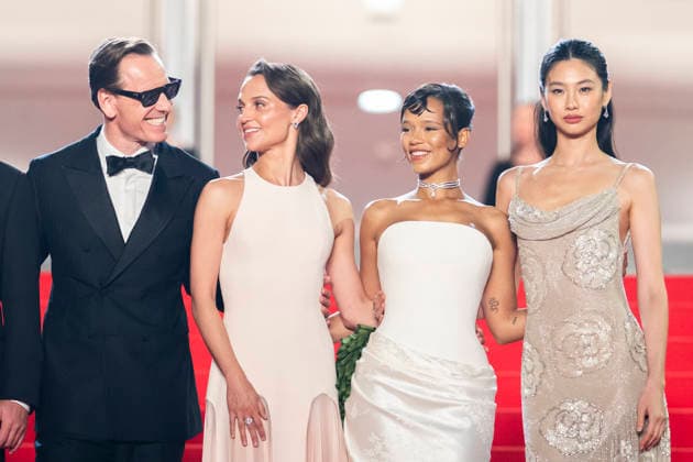Cannes Hope Red Carpet EB Michael Fassbender, Alicia Vikander, Taylor Russell and Hoyeon Jung attend the Hope screening during the 79th annual Cannes Film Festival at Palais des Festivals on May 17, 2026 in Cannes, France. Photo by Eliot Blondet ABACAPRESS.COM Cannes France France  Copyright: xBlondetxEliot ABACAx