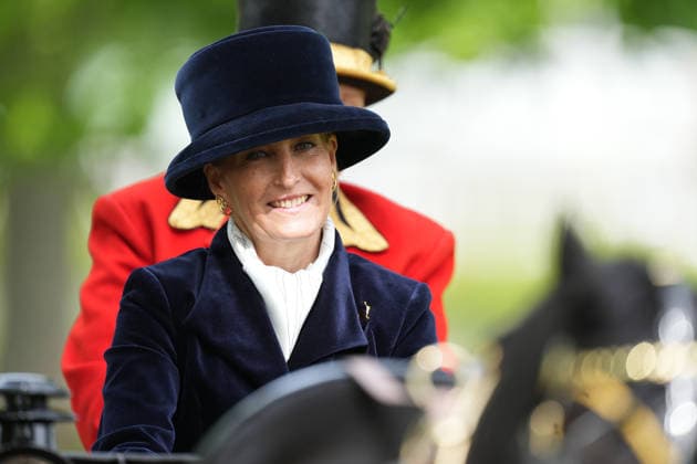 Royal Windsor Horse Show Day Four The Duchess of Edinburgh and Lady Louise Windsor take ˜part in the Pol Roger Meet of the British Driving Society carriage driving parade on day four of Royal Windsor Horse Show, at Windsor Great Park, Windsor, Berkshire, UK, on the 17th May 2026. Picture by James Whatling Windsor Windsor Great Park Berkshire United Kingdom  WHA-0822