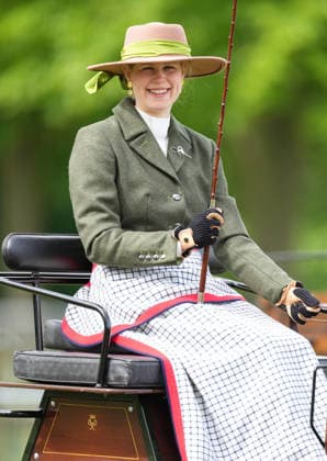 Royal Windsor Horse Show Day Four The Duchess of Edinburgh and Lady Louise Windsor take ˜part in the Pol Roger Meet of the British Driving Society carriage driving parade on day four of Royal Windsor Horse Show, at Windsor Great Park, Windsor, Berkshire, UK, on the 17th May 2026. Picture by James Whatling Windsor Windsor Great Park Berkshire United Kingdom  WHA-0822