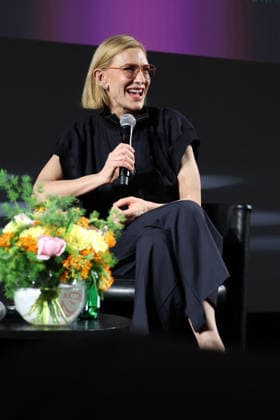 Cate Blanchetts Masterclass at the Palais des Festivals during the 79th Cannes International Film Festival May 17, 2026 Isabelle Vauthier Pool Bestimage 79ème Festival International du Film de Cannes 79th International Cannes Film Festival Masterclass Cate Blanchett 456251 2026 05 17 Cannes France Blanchett, Cate Cannes France  Copyright: xOLIVIERxBORDEx xBESTIMAGExOLIVIERxBORDEx xBESTIMAGEx
