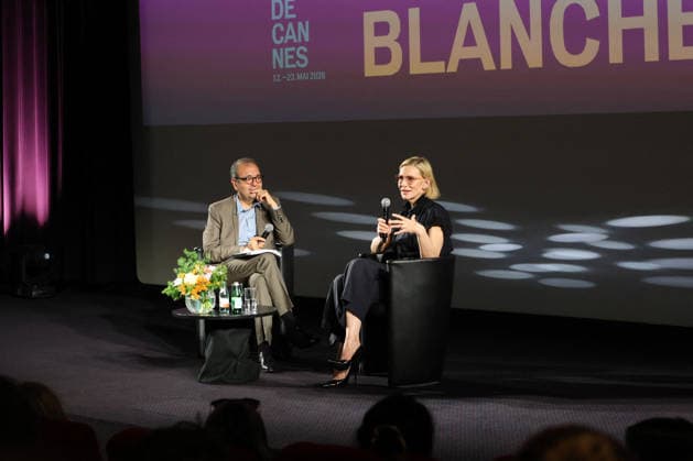 Didier Allouch Masterclass by Cate Blanchett at the Palais des Festivals during the 79th Cannes International Film Festival May 17, 2026 Isabelle Vauthier Pool Bestimage 79ème Festival International du Film de Cannes 79th International Cannes Film Festival Masterclass Cate Blanchett 456251 2026 05 17 Cannes France Blanchett, Cate Cannes France  Copyright: xOLIVIERxBORDEx xBESTIMAGExOLIVIERxBORDEx xBESTIMAGEx