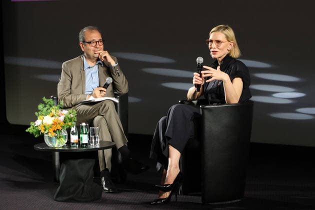 Didier Allouch Masterclass by Cate Blanchett at the Palais des Festivals during the 79th Cannes International Film Festival May 17, 2026 Isabelle Vauthier Pool Bestimage 79ème Festival International du Film de Cannes 79th International Cannes Film Festival Masterclass Cate Blanchett 456251 2026 05 17 Cannes France Blanchett, Cate Cannes France  Copyright: xOLIVIERxBORDEx xBESTIMAGExOLIVIERxBORDEx xBESTIMAGEx