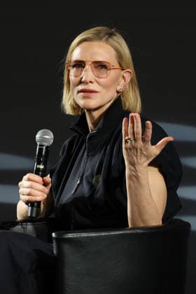 Cate Blanchetts Masterclass at the Palais des Festivals during the 79th Cannes International Film Festival May 17, 2026 Isabelle Vauthier Pool Bestimage 79ème Festival International du Film de Cannes 79th International Cannes Film Festival Masterclass Cate Blanchett 456251 2026 05 17 Cannes France Blanchett, Cate Cannes France  Copyright: xOLIVIERxBORDEx xBESTIMAGExOLIVIERxBORDEx xBESTIMAGEx
