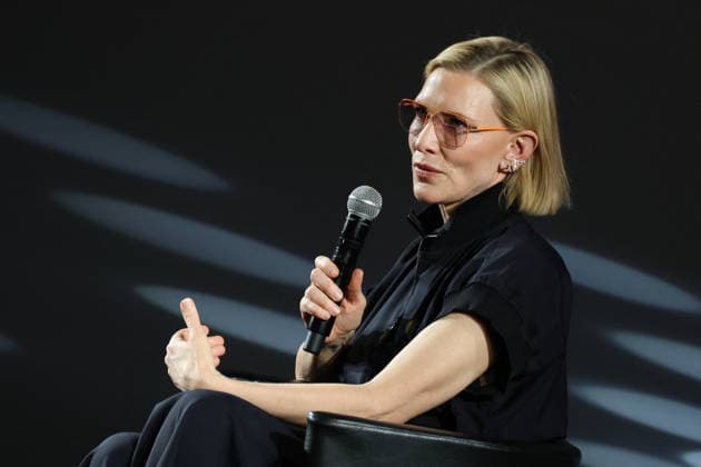 Cate Blanchetts Masterclass at the Palais des Festivals during the 79th Cannes International Film Festival May 17, 2026 Isabelle Vauthier Pool Bestimage 79ème Festival International du Film de Cannes 79th International Cannes Film Festival Masterclass Cate Blanchett 456251 2026 05 17 Cannes France Blanchett, Cate Cannes France  Copyright: xOLIVIERxBORDEx xBESTIMAGExOLIVIERxBORDEx xBESTIMAGEx