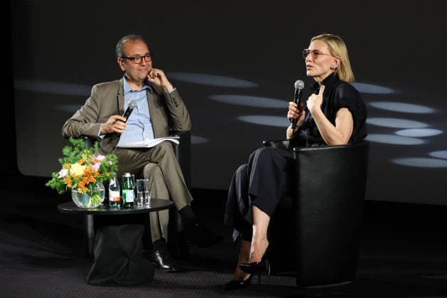 Didier Allouch Masterclass by Cate Blanchett at the Palais des Festivals during the 79th Cannes International Film Festival May 17, 2026 Isabelle Vauthier Pool Bestimage 79ème Festival International du Film de Cannes 79th International Cannes Film Festival Masterclass Cate Blanchett 456251 2026 05 17 Cannes France Blanchett, Cate Cannes France  Copyright: xOLIVIERxBORDEx xBESTIMAGExOLIVIERxBORDEx xBESTIMAGEx