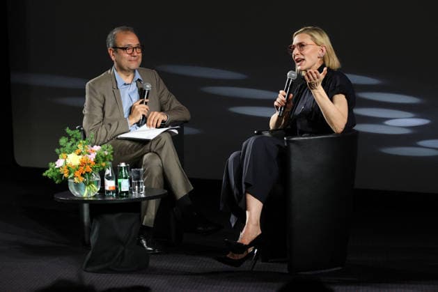 Didier Allouch Masterclass by Cate Blanchett at the Palais des Festivals during the 79th Cannes International Film Festival May 17, 2026 Isabelle Vauthier Pool Bestimage 79ème Festival International du Film de Cannes 79th International Cannes Film Festival Masterclass Cate Blanchett 456251 2026 05 17 Cannes France Blanchett, Cate Cannes France  Copyright: xOLIVIERxBORDEx xBESTIMAGExOLIVIERxBORDEx xBESTIMAGEx
