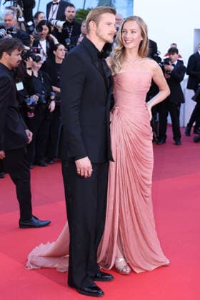 Cannes - Garance Red Carpet JD Alexander Ludwig and Nathalie Ludwig arrive for the screening of the film Garance during the 79th annual Cannes Film Festival at Palais des Festivals on May 17, 2026 in Cannes, France. Photo by Jerome Domine ABACAPRESS.COM Cannes France  Copyright: xDominexJerome ABACAx