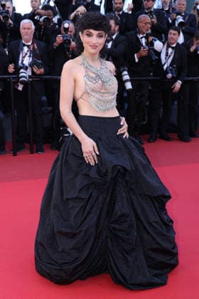 Cannes - Garance Red Carpet JD Camélia Jordana arrive for the screening of the film Garance during the 79th annual Cannes Film Festival at Palais des Festivals on May 17, 2026 in Cannes, France. Photo by Jerome Domine ABACAPRESS.COM Cannes France  Copyright: xDominexJerome ABACAx