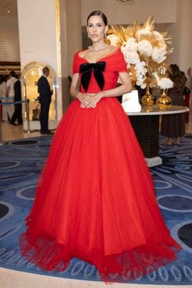 Cannes Dy Miryan exits Martinez MP Cannes, France- May 16: Dy Miryan arrives to Hotel Martinez during 79th Festival of Cannes, on May 16, 2026 in Cannes, France. Photo by Marco Piovanotto Abacapress.com Cannes France  Copyright: xPiovanottoxMarco ABACAx