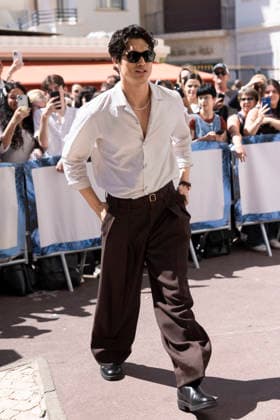 Cannes Charles Melton exits Martinez MP Cannes, France- May 16: Charles Melton arrives to Hotel Martinez during 79th Festival of Cannes, on May 16, 2026 in Cannes, France. Photo by Marco Piovanotto Abacapress.com Cannes France  Copyright: xPiovanottoxMarco ABACAx