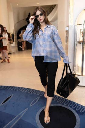 Cannes Barbara Palvin exits Martinez MP Cannes, France- May 16: Barbara Palvin arrives to Hotel Martinez during 79th Festival of Cannes, on May 16, 2026 in Cannes, France. Photo by Marco Piovanotto Abacapress.com Cannes France  Copyright: xPiovanottoxMarco ABACAx
