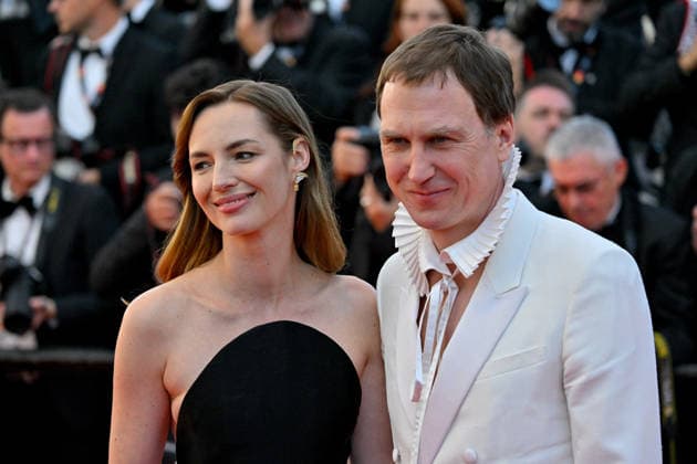 Cannes Moulin Screening JR Louise Bourgoin, Lars Eidinger attending the screening of the movie Moulin during 79th Cannes Film Festival in Cannes, France on May 17, 2026. Photo by Julien Reynaud APS-Medias ABACAPRESS.COM Cannes France  Copyright: xReynaudxJulien APS-Medias ABACAx