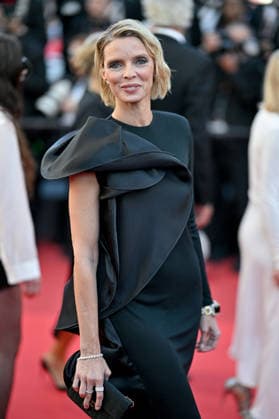 Cannes Garance Screening JR Sylvie Tellier attending the screening of the movie Garance during 79th Cannes Film Festival in Cannes, France on May 17, 2026. Photo by Julien Reynaud APS-Medias ABACAPRESS.COM Cannes France  Copyright: xReynaudxJulien APS-Medias ABACAx