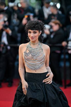 Cannes Garance Screening JR Camelia Jordana attending the screening of the movie Garance during 79th Cannes Film Festival in Cannes, France on May 17, 2026. Photo by Julien Reynaud APS-Medias ABACAPRESS.COM Cannes France  Copyright: xReynaudxJulien APS-Medias ABACAx
