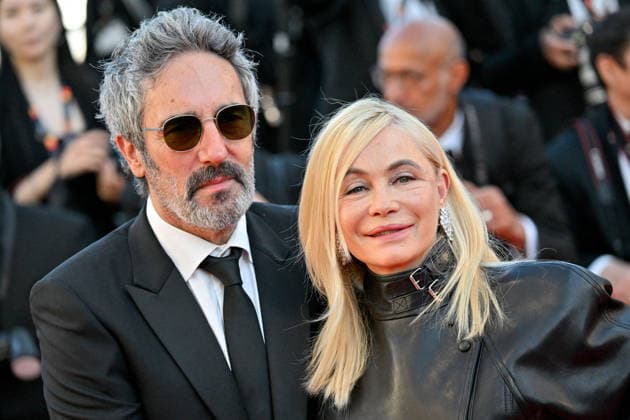 Cannes Garance Screening JR Frederic Chaudiere, Emmanuelle Beart attending the screening of the movie Garance during 79th Cannes Film Festival in Cannes, France on May 17, 2026. Photo by Julien Reynaud APS-Medias ABACAPRESS.COM Cannes France  Copyright: xReynaudxJulien APS-Medias ABACAx