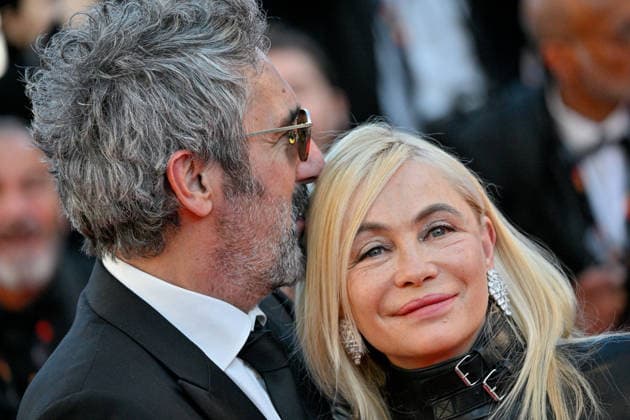 Cannes Garance Screening JR Frederic Chaudiere, Emmanuelle Beart attending the screening of the movie Garance during 79th Cannes Film Festival in Cannes, France on May 17, 2026. Photo by Julien Reynaud APS-Medias ABACAPRESS.COM Cannes France  Copyright: xReynaudxJulien APS-Medias ABACAx