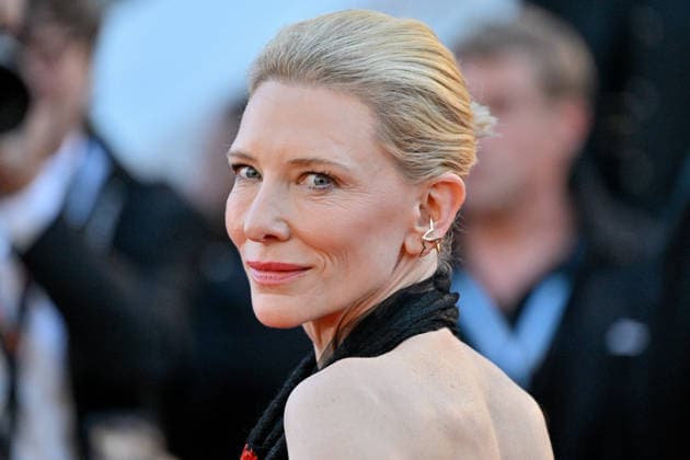 Cannes Garance Screening JR Cate Blanchett attending the screening of the movie Garance during 79th Cannes Film Festival in Cannes, France on May 17, 2026. Photo by Julien Reynaud APS-Medias ABACAPRESS.COM Cannes France  Copyright: xReynaudxJulien APS-Medias ABACAx