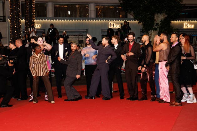 Marco Nguyen, Nicolas Athané, Alex Ramires, Jérémy Gillet, Shirley Souagnon, François Sagat, Brice Chevillard, Simon Balteaux Montée des marches du film Jim Queen lors du 79ème Festival International du Film de Cannes le 18 mai 2026 Moreau Jacovides Bestimage The red carpet for the film Jim Queen at the 79th Cannes International Film Festival on 18 May 2026 Cannes France  Copyright: xJACOVIDES-MOREAUx xBESTIMAGExJACOVIDES-MOREAUx xBESTIMAGEx