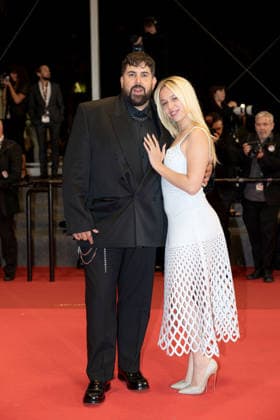79ème Festival International du Film de Cannes Montée des marches du film Jim Queen 456281 2026 05 18 France Higelin, Kim Victor Artus Solaro, Artus  Copyright: xIvankaxVoisinx xStarfacex STAR_456281_005