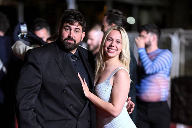 Cannes Jim Queen red carpet. FC Kim Higelin and Artus Solaro attend the Jim Queen screening during the 79th annual Cannes Film Festival at Palais des Festivals on May 17, 2026 in Cannes, France.Photo by Franck Castel ABACAPRESS.COM Cannes  Copyright: xCastelxFranck ABACAx