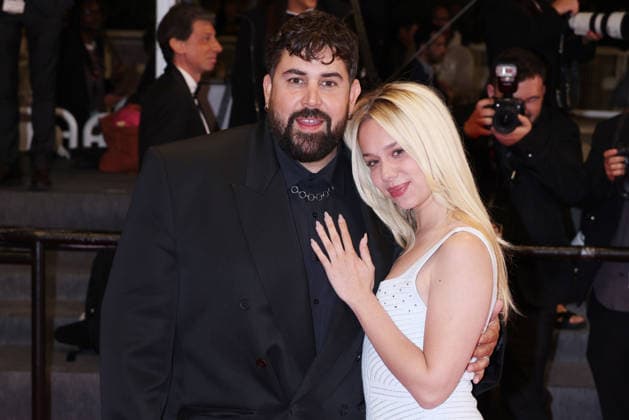 Cannes - Jim Queen Red Carpet JD Artus Solaro and Kim Higelin attend the screening of the film Jim Queen during the 79th annual Cannes Film Festival at Palais des Festivals on May 17, 2026 in Cannes, France. Photo by Jerome Domine ABACAPRESS.COM Cannes France  Copyright: xDominexJerome ABACAx
