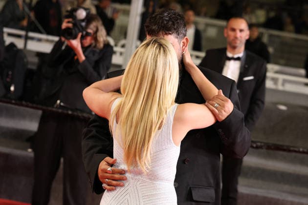 Cannes - Jim Queen Red Carpet JD Artus Solaro and Kim Higelin attend the screening of the film Jim Queen during the 79th annual Cannes Film Festival at Palais des Festivals on May 17, 2026 in Cannes, France. Photo by Jerome Domine ABACAPRESS.COM Cannes France  Copyright: xDominexJerome ABACAx