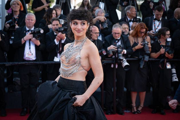 Cannes Garance Red Carpet LZ Camelia Jordana attending the Garance red carpet during the 79th Cannes Film Festival in Cannes, France on May 17, 2026. Photo by Laurent Zabulon ABACAPRESS.COM  Copyright: xZabulonxLaurentx