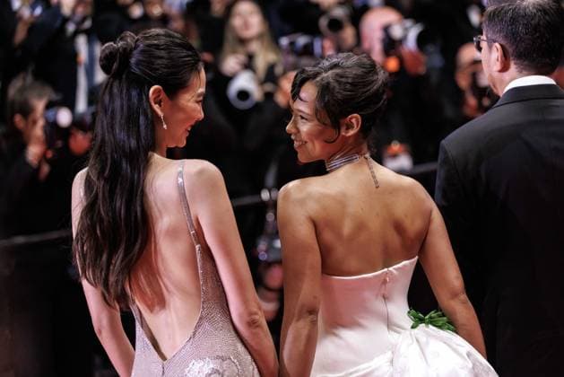 May 17, 2026, Cannes, France: Hoyeon and Taylor Russell attend the red carpet of Hope at the 79th Cannes Film Festival. Cannes France - ZUMAs197 20260517_aaa_s197_362 Copyright: xMarcoxBaradax