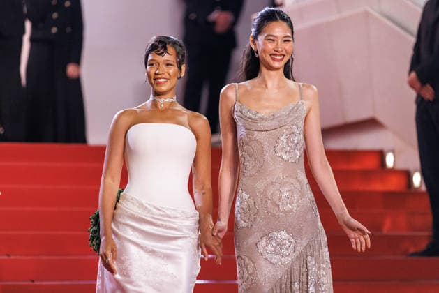 May 17, 2026, Cannes, France: Taylor Russell and Hoyeon attend the red carpet of Hope at the 79th Cannes Film Festival. Cannes France - ZUMAs197 20260517_aaa_s197_344 Copyright: xMarcoxBaradax