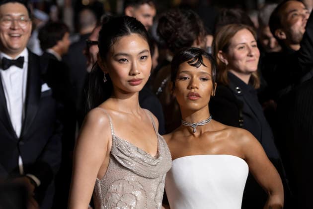 Hope screening during the 79th Cannes Film Festival Hoyeon Jung and Taylor Russell - Hope screening during the 79th annual Cannes Film Festival at Palais des Festivals on May 17, 2026 in Cannes, France.  Copyright: x Chassery+Courdjix
