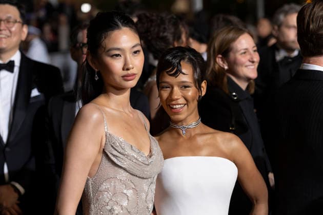Hope screening during the 79th Cannes Film Festival Hoyeon Jung and Taylor Russell - Hope screening during the 79th annual Cannes Film Festival at Palais des Festivals on May 17, 2026 in Cannes, France.  Copyright: x Chassery+Courdjix