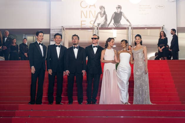 Hope Screening - The 79th Annual Cannes Film Festival o Soo, Hwang Jeong-min, Na Hong-jin, Michael Fassbender, Alicia Vikander, Taylor Russell and Hoyeon attend the Hope screening during the 79th annual Cannes Film Festival at Palais des Festivals on May 17, 2026 in Cannes, France.  Copyright: xKazukoxWakayamax