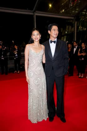 79th Cannes Film Festival Exits after the screening of the movie -Hope- Palais des Festivals - Cannes, France Jung Ho-yeon;Jo In-sung 79th Cannes Film Festival Exits after the screening of the movie -Hope- Palais des Festivals - Cannes, France 17th May 2026 SGPItalia id 134688_075 *Not Exclusive  Copyright: xSGP