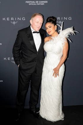 79ème Festival International du Film de Cannes 79th International Cannes Film Festival Soirée Women in Motion 456283 2026 05 17 Pinault, François Henri Hayek, Salma  Copyright: xEstellexCarlierx xStarfacex STAR_456283_042