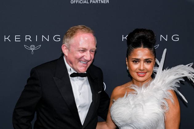 79ème Festival International du Film de Cannes 79th International Cannes Film Festival Soirée Women in Motion 456283 2026 05 17 Cannes France Pinault, François Henri Hayek, Salma  Copyright: xEstellexCarlierx xStarfacex STAR_456283_023