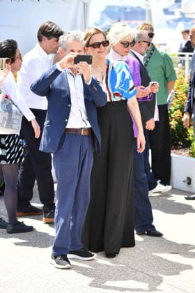 Ulrich Matthes und Martina Gedeck beim Photocall HEIMSUCHUNG in Cannes am 17.05.2026