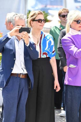 Ulrich Matthes und Martina Gedeck beim Photocall HEIMSUCHUNG in Cannes am 17.05.2026