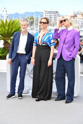 Ulrich Matthes, Martina Gedeck und Susanne Wolff beim Photocall HEIMSUCHUNG in Cannes am 17.05.2026