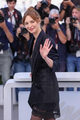 Cannes - Moulin Photocall Louise Bourgouin attending the photocall of Moulin during the 79th Cannes International Film Festival in Cannes, France on May 18, 2026, the film by Hungarian director Laszlo Nemes selected in the Official Competition with screenwriter Olivier Demangel and produced by Alain Goldman. Photo by ABACAPRESS.COM Cannes France  Copyright: xDominexJerome ABACAx