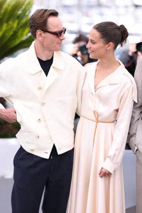Cannes - Hope Photocall Alicia Vikander and Michael Fassbender attending the photocall of Hope during the 79th Cannes International Film Festival in Cannes, France on May 18, 2026, the film by South Korean director Na Hong-Jin selected in the Official Competition. Photo by Jerome Domine ABACAPRESS.COM Cannes France  Copyright: xDominexJerome ABACAx