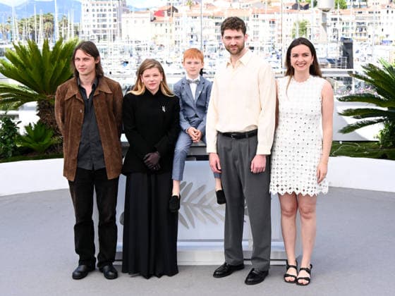 IPA84823089 - Cannes, 79th Cannes Film Festival 2026, day 7. Photocall by Vesna Pictured: Rostislav Kirpicenko, Anastasiia Pustovit, Bartas Å½danoviÄius, KÄ™stutis CicÄ—nas  Copyright: xAlbertoxTerenghix xPoolxPhotoxEventsx07x 84823089