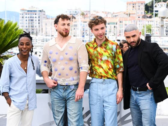 IPA84823828 - Cannes Film Festival 2026, Day 7. Photocall of the film Jim Queen. Shirley Souagnon, Alex Ramires, Jeremy Gillet and Francois Sagat are pictured.  Copyright: xAlbertoxTerenghix xPoolxPhotoxEventsx07x 84823828