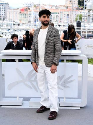 IPA84824047 - Cannes Film Festival 2026, Day 7. Photocall of the film Jim Queen. Pictured is Amine Bouhafa  Copyright: xAlbertoxTerenghix xPoolxPhotoxEventsx07x 84824047