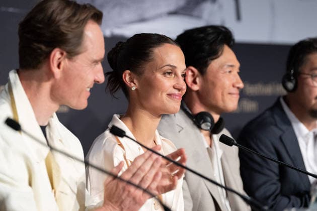 Cannes Hope Press Conference NG Michael Fassbender and Alicia Vikander attending the Press Conference for ‘Hope’ in Cannes at Palais Des Festivals in Cannes, France on May 18 2026 as part of the 79th Cannes Film Festival. Photo by Nicolas Genin ABACAPRESS.COM Cannes France  Copyright: xGeninxNicolas ABACAx