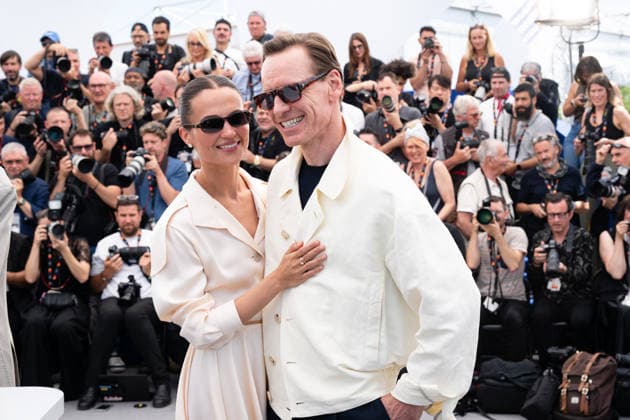 Cannes Hope Photocall LZ Michael Fassbender and Alicia Vikander attend the photocall of Hope during the 79th Cannes International Film Festival in Cannes, France on May 18, 2026, the film selected in the Official Competition. Photo by Laurent Zabulon ABACAPRESS.COM  Copyright: xZabulonxLaurentx