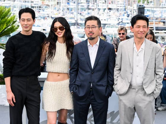 IPA84824570 - Cannes, 79th Cannes Film Festival 2026, day 7. Photocall of HOPE Pictured: Zo In-sung, Jung Ho-yeon, Na Hong-jin and Hwang Jung-min  Copyright: xAlbertoxTerenghix xPoolxPhotoxEventsx07x 84824570