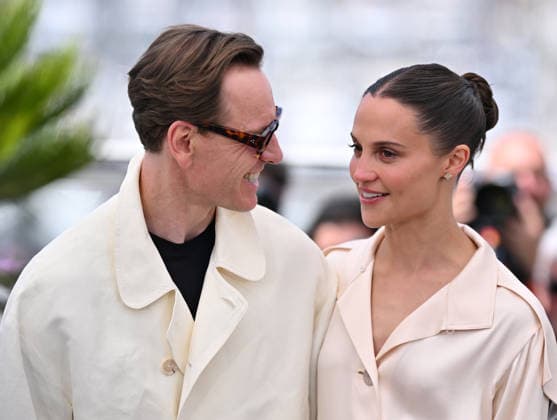 79th Cannes Film Festival: Hope photocall CANNES, FRANCE - MAY 18: German actor Michael Fassbender (L) and Swedish actress Alicia Vikander (R) pose during a photocall for the film Hope at the 79th edition of the Cannes Film Festival in Cannes, France on May 18, 2026. Mustafa Yalcin Anadolu Cannes France. Editorial use only. Please get in touch for any other usage.  Copyright: x2026xAnadoluxMustafaxYalcinx