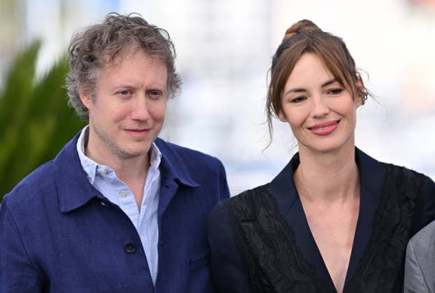 79th Cannes Film Festival: Moulin photocall CANNES, FRANCE - MAY 18: Hungarian director Laszlo Nemes (L) and French actress Louise Bourgoin pose during a photocall for the film Moulin at the 79th edition of the Cannes Film Festival in Cannes, France on May 18, 2026. Mustafa Yalcin Anadolu Cannes France. Editorial use only. Please get in touch for any other usage.  Copyright: x2026xAnadoluxMustafaxYalcinx