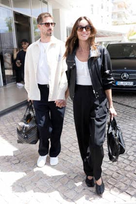 Cannes Izabel Goulart, Kevin Trapp exits Martinez MP Cannes, France- May 18: Izabel Goulart, Kevin Trapp leaves the Martinez Hotel during 79th Festival of Cannes, on May 18, 2026 in Cannes, France. Photo by Marco Piovanotto Abacapress.com Cannes France  Copyright: xPiovanottoxMarco ABACAx